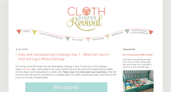 Desktop Screenshot of clothdiaperrevival.com